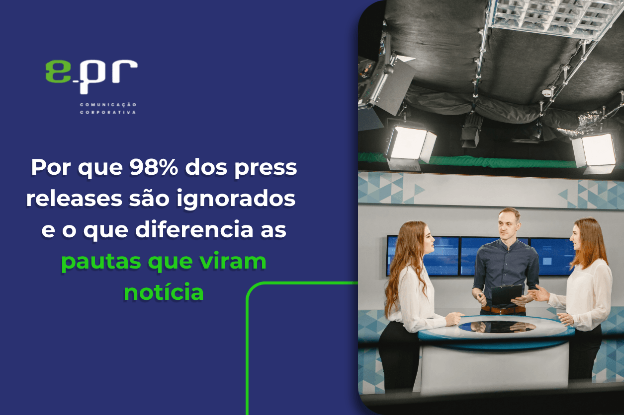 Por que 98% dos press releases são ignorados e o que diferencia as pautas que viram notícia